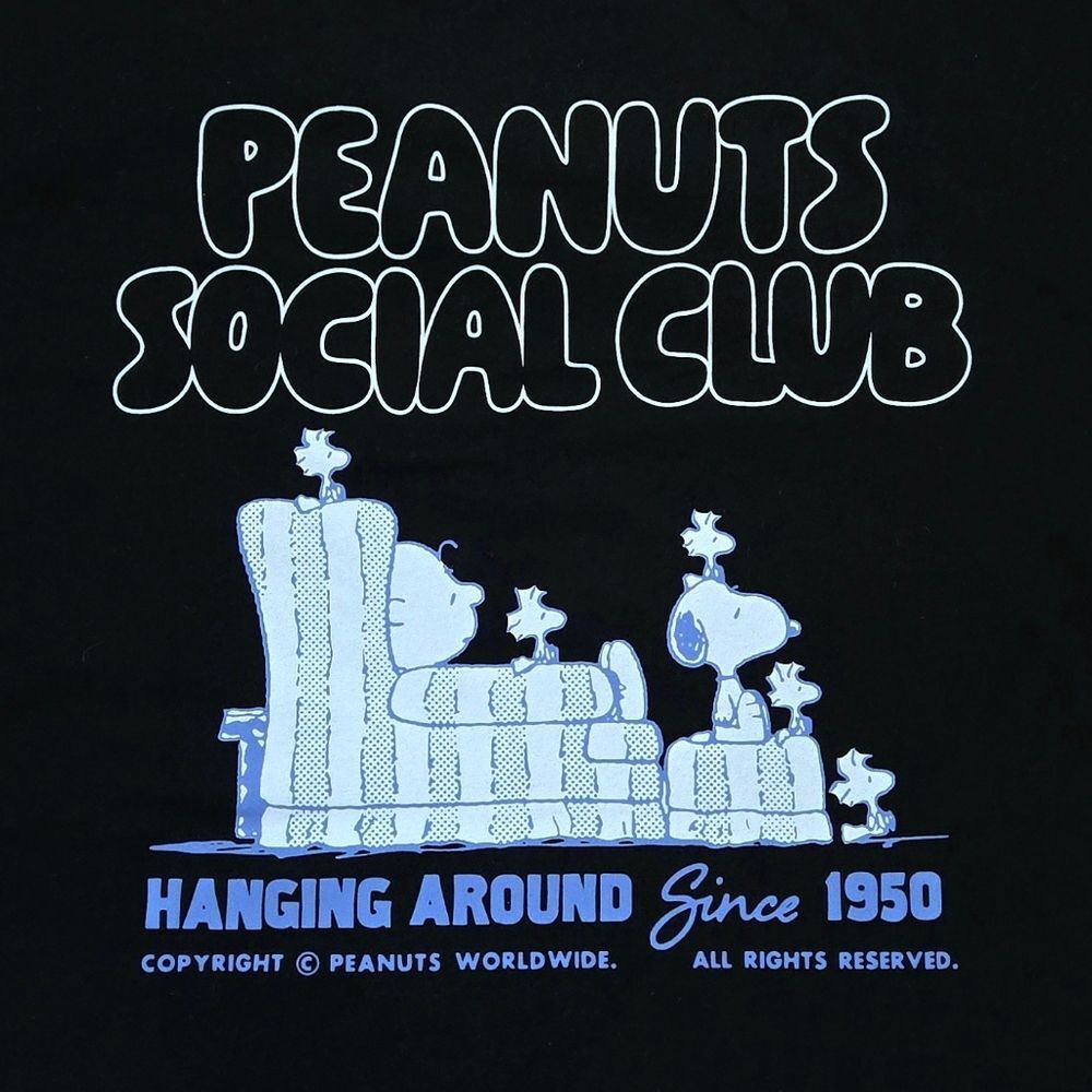 Peanuts "Peanuts Social Club" Graphic Tee👕 - NWOT - Picture 5 of 13